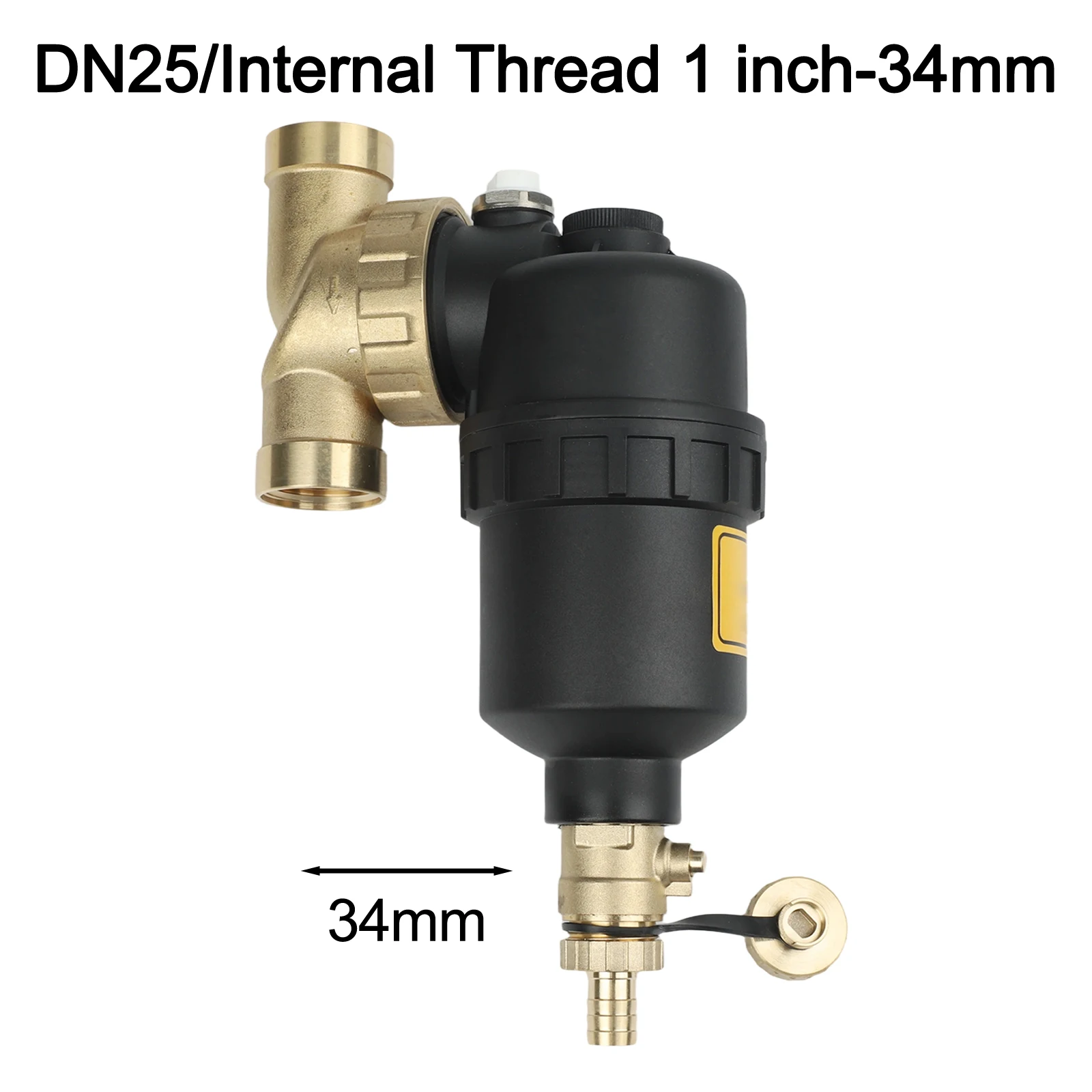 Magnetic Boiler Filter DN20 DN25 DN32 For HVAC Systems Sludge Rust And Scale Removal Underfloor Heating