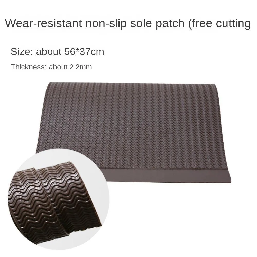 

Durable Non-Slip Shoes Mat Stickers Wear-Resistant Sole Protector Repair Materials Rubber Shoe Pieces