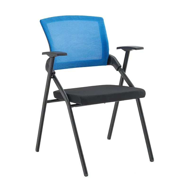 Steel Student Chair With Writing Board Table Foldable And Stackable For Conference Room Training Or Living Room Use