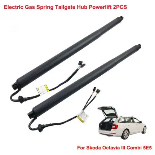 AP01 2pcs Gas Spring Tailgate for Skoda Octavia III Combi 5E5 Gas Strut 5E9827852A 5E9827851A