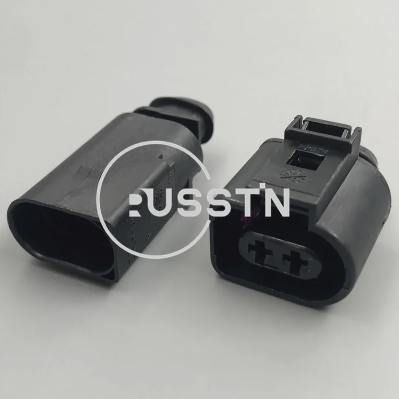 1 Set 2 Hole 3.5mm Auto Sealed Harness Connector 1J0973722 8D0973822 Horn Plug AC Assembly 1J0973722 1717692-1 8D0973822