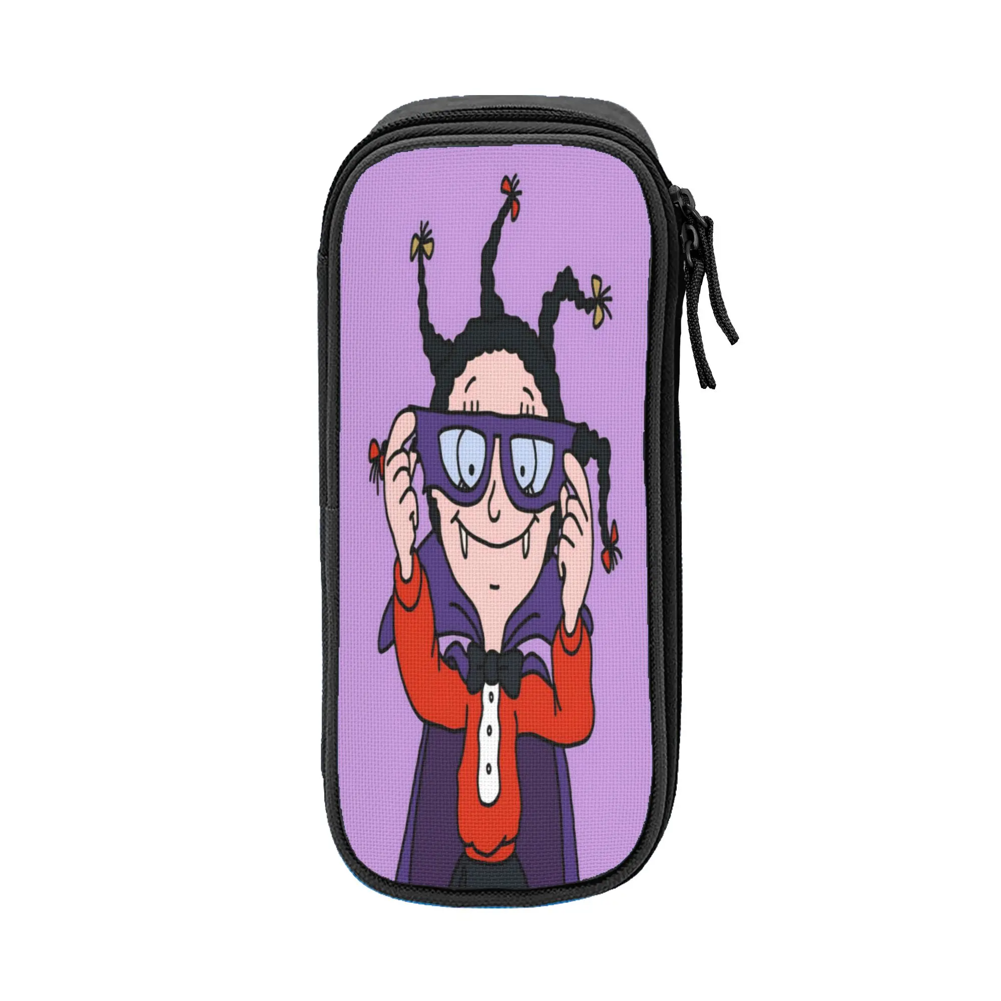 Mona The Vampire Anime Merch Pencil Case Large Capacity Office Supplies  Pencil Case Stationery Amazing Gift