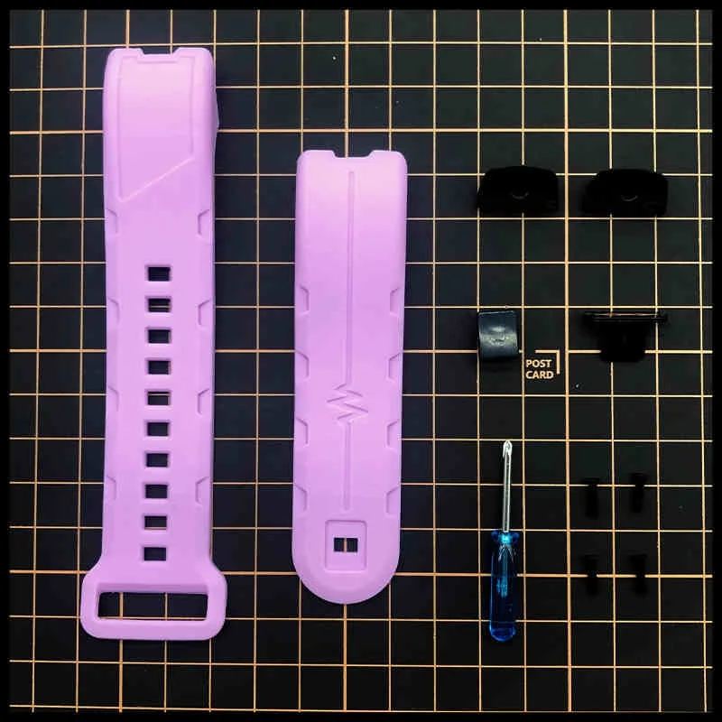 

Digimon Adventure Life Bracelet Replacement Strap Silicone Extension With Dust Stopper Accessory Gift