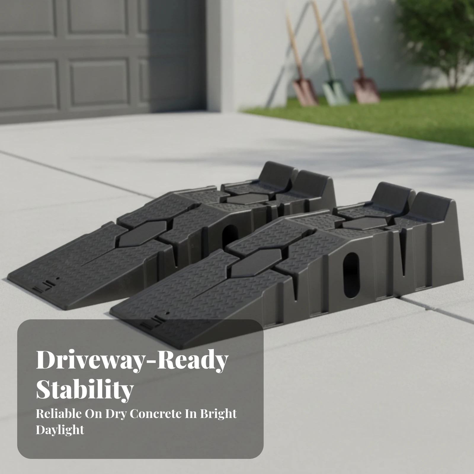 車用スロープ-重量対応-自動車整備用スロープ-ガレージ用スロープ-ポータブルタイプ-diy整備士向け、オイル交換、車体下部検査用