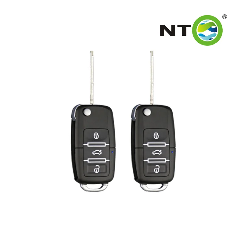 NTO Remote Control Car Central Lock Door Closer Key Fob Keychain For Alarm Keyless Entry System Controller Universal Type 12V