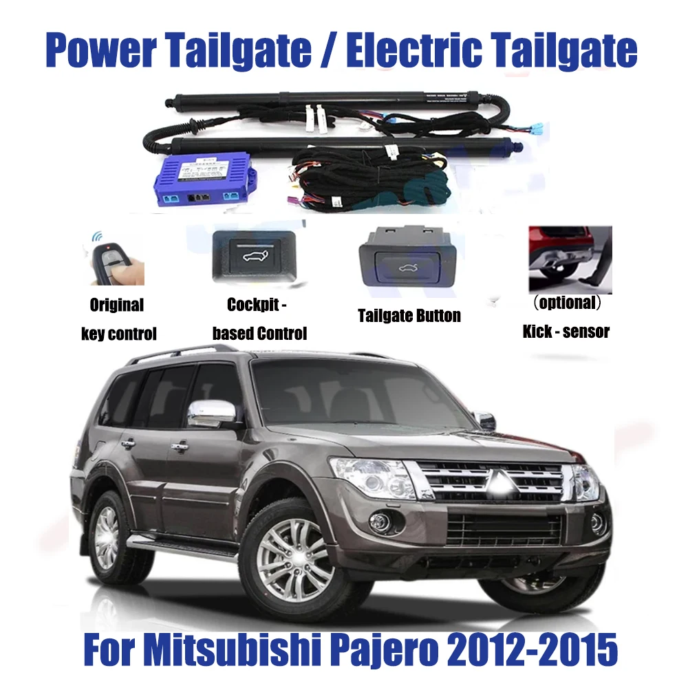 For Mitsubishi Pajero 2012-2015 Car Automatic Lifting kit Opening Trunk Intelligent Electric Lift Tailgate