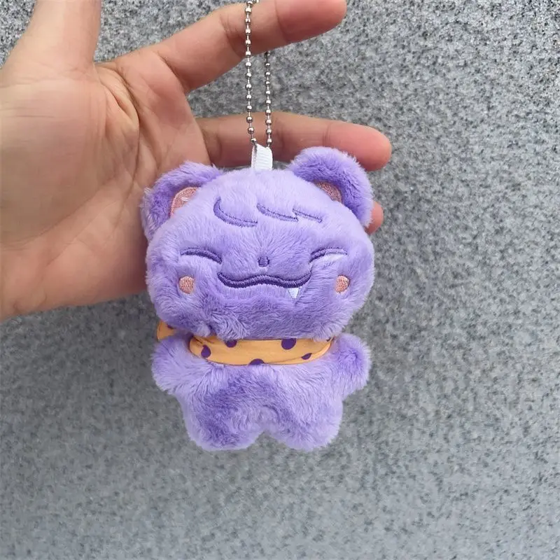 10cm Ateez Tragbare Kleine Plüsch-Hängedekoration, Sammlerstück, IP-Zubehör, Einzigartiges Design, Kreative Mini-Puppen, Neue Trendige Dekoartikel