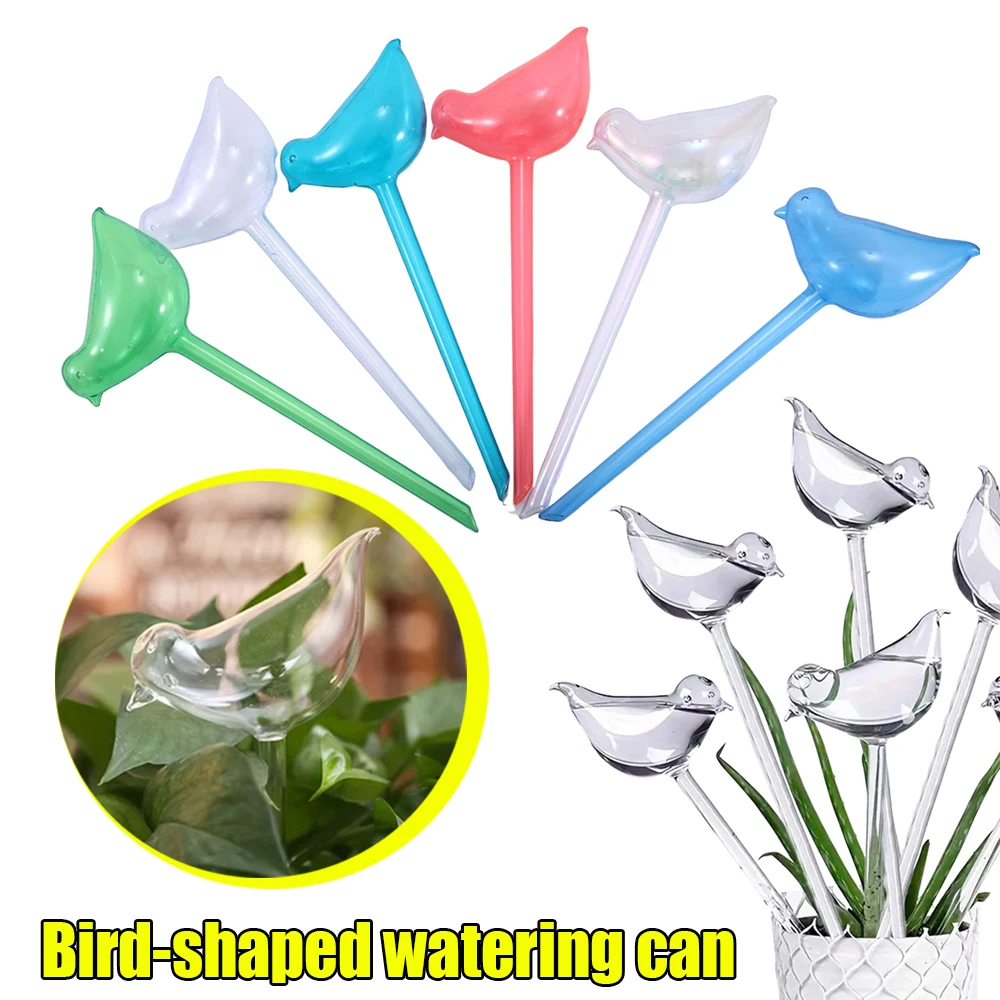 1 Stück Tropfbewässerungssystem, automatische Pflanzenbewässerungszwiebeln, selbstbewässerndes Vogelformgerät für Hausgarten, Blumentöpfe, Pflanzen