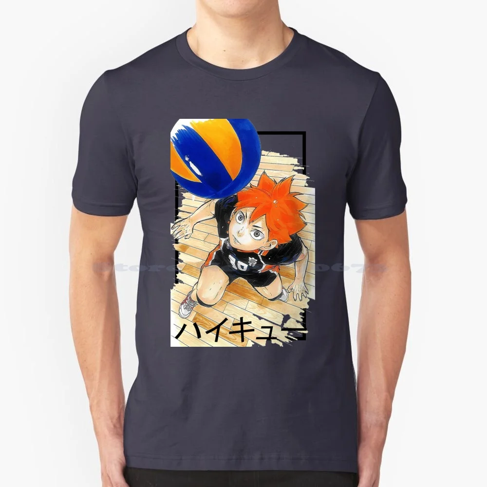 Haikyu Volleyball Anime T Shirt 100% Cotton Tee Volleyball Haikyu Karasuno Hinata Kageyama Oikawa Kenma Nekoma Bokuto Kuroo