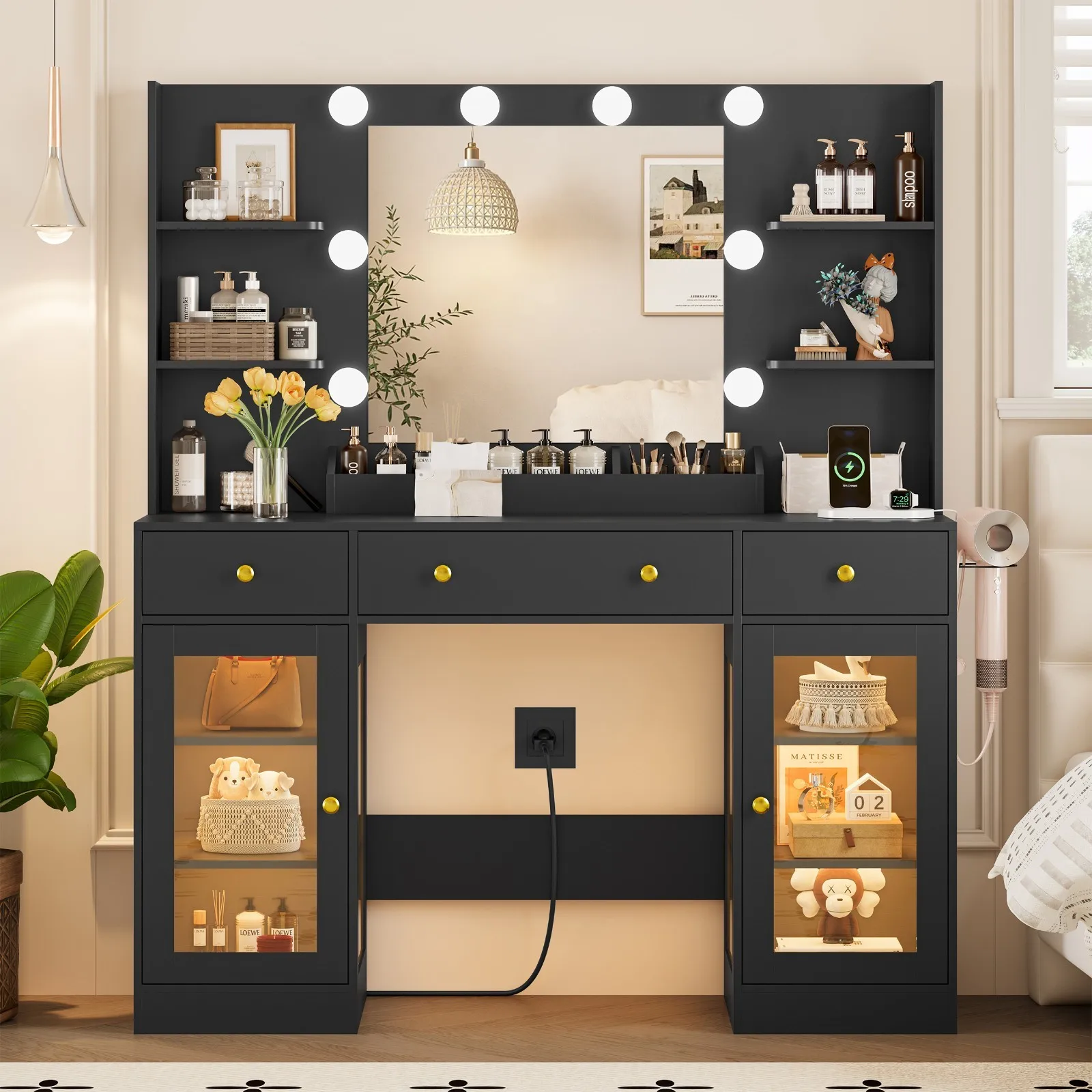 Large Makeup Vanity…