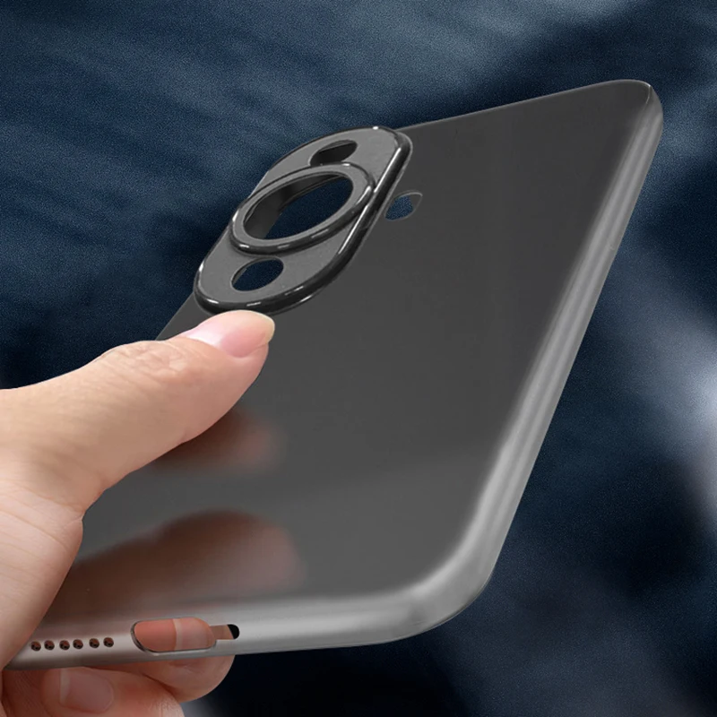 0.3mm Ultra Thin Silicone Case For Huawei P60 P50 P40 P30 Nova 11 10 9 8 Mate 50 40 30 Pro Transparent Matte Soft Slim Cover