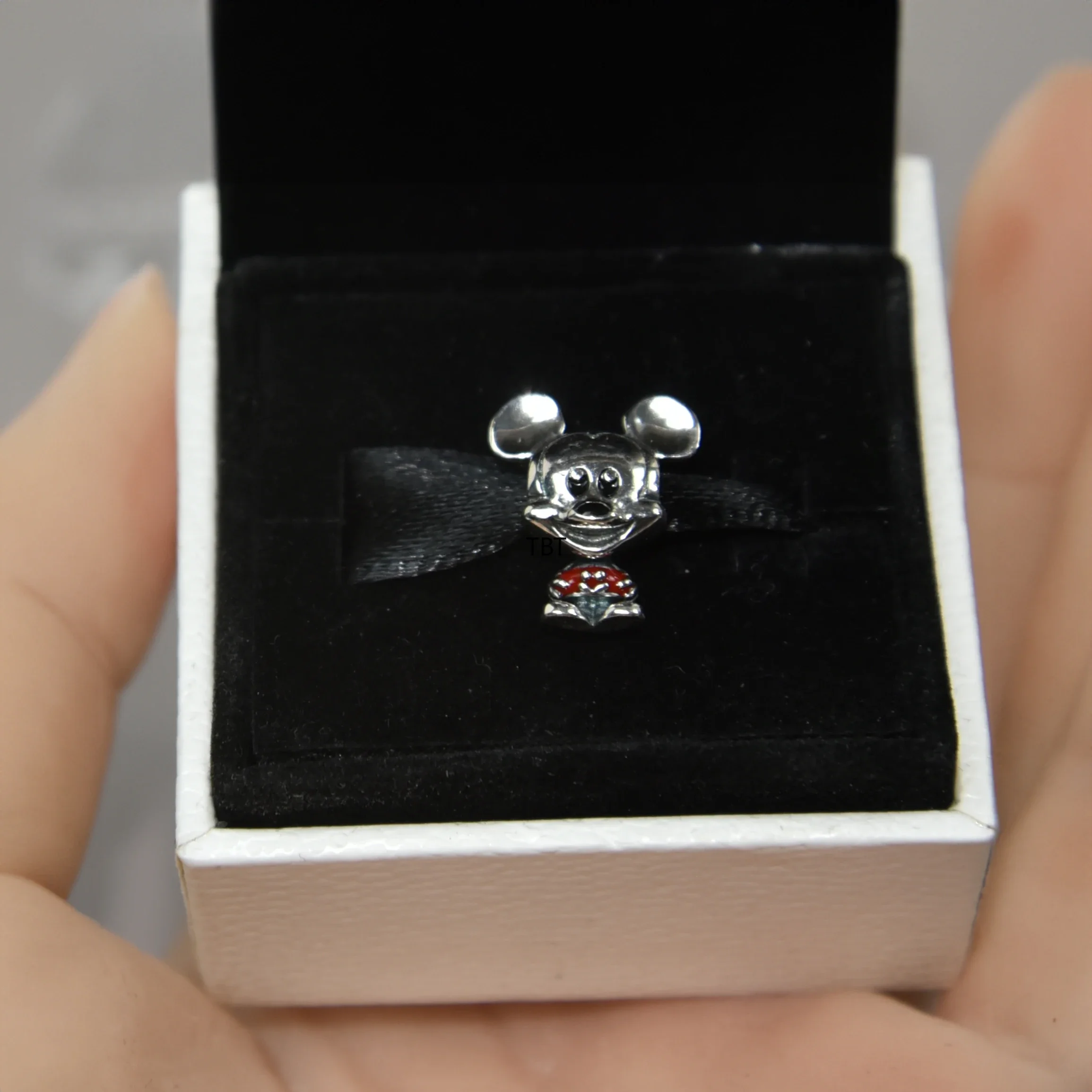 Charm 925 Sterling Silver Original Charm Suitable Fit Original Pandora Bracelet DIY charm Jewelry Making with original logo