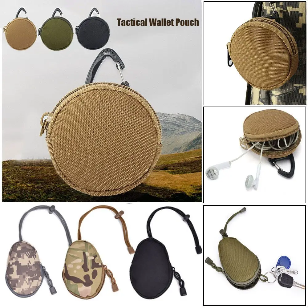 

900D Molle кошелек для мобильного телефона, сумки для кемпинга, сумка для наушников, кошелек для монет, сумка для бега, мини-карман