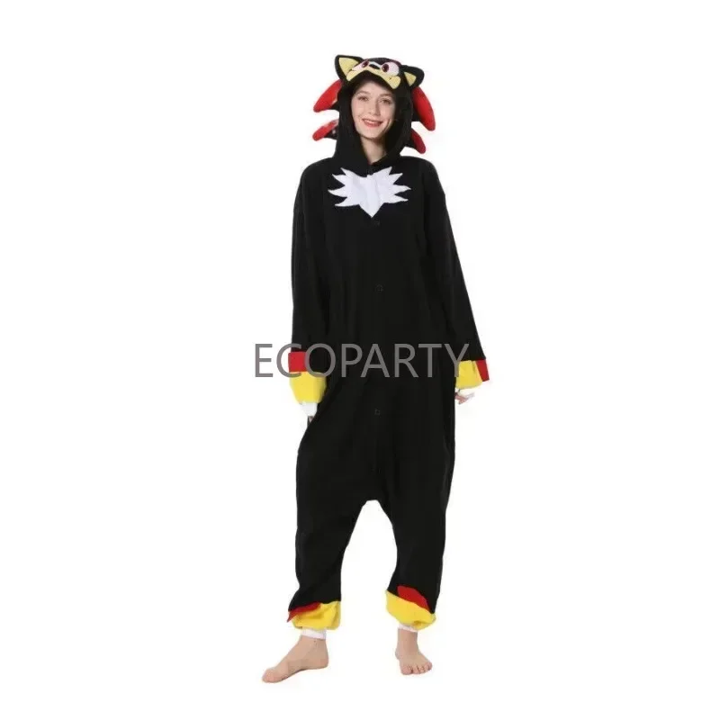 Men One-Piece Pajama Animal Kigurumi Onesie For Adults Women Full Body Pyjama Cartoon Cosplay Costume Plus Size 180-190cm