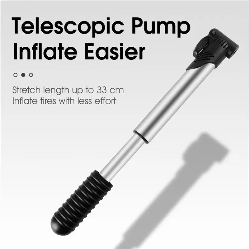 Portable Mini Bike Bicycle Pump Cycling Hand Air Pump Ball Tire Inflator Schrader Presta Valve MTB Road Bike Accessories