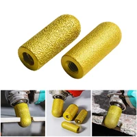 M10 Diamond Brazed Backwater Grinding Wheel Finger Bit Milling Cutter Trimming Abrasive Round Head for Dressing Quartz Stone 2