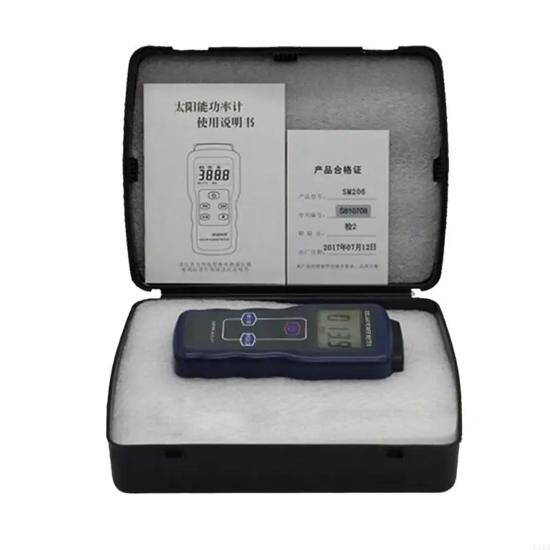 2025 New SM206 Solar Power Meter Digital Meter Meter Meter Meter for Solar