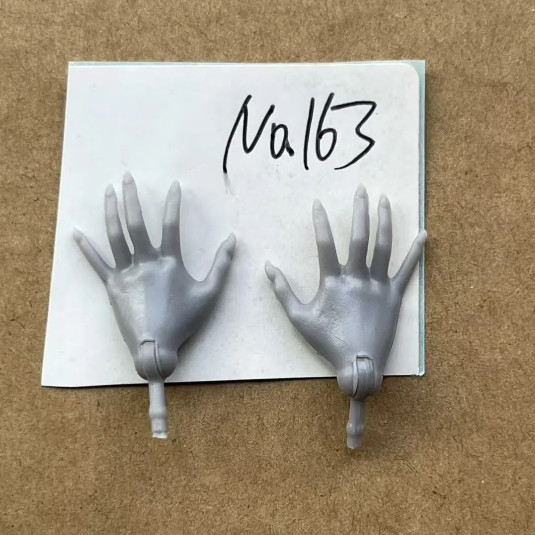 Monster 1/6 Doll Replacement Hands Elbows Purple Beige Blue Green Skin Original Doll Accessories For Slim Dolls