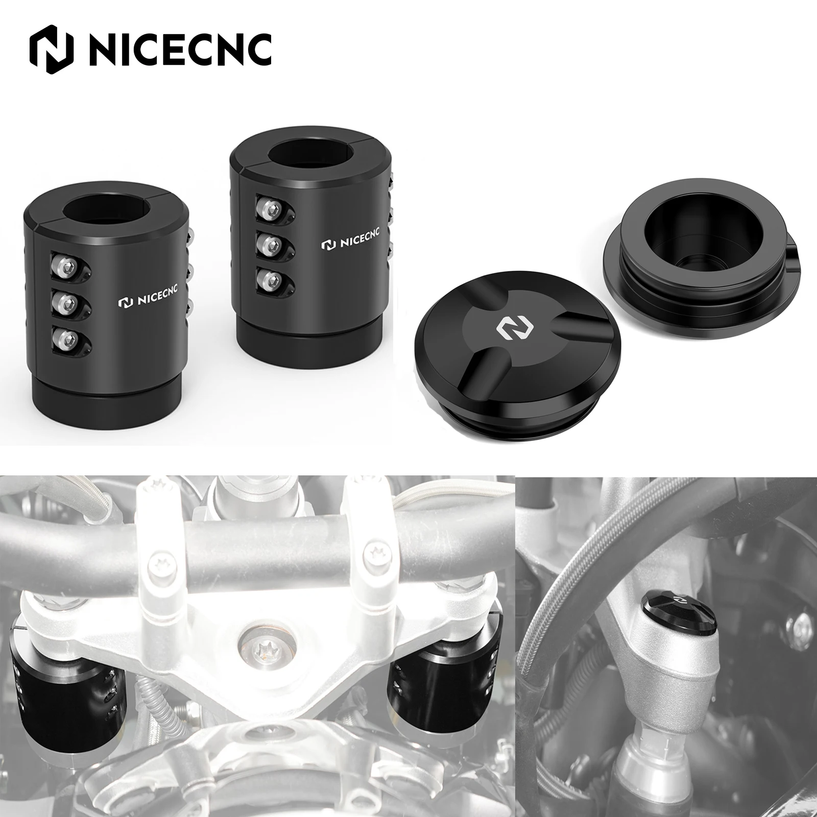 

For BMW R 1250 GS Adventure 2019-2022 R 1200 GS Front Fork Top Tube Cover Front Fork Shock Absorber Reinforcement Protection