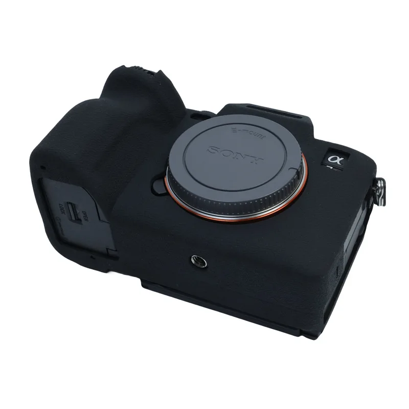 อุปกรณ์ป้องกันฝาครอบป้องกันตัวเคสซิลิกอนสำหรับกล้อง Sony Alpha 7R5 a7r5 A7RV A7R ILCE-7r5มิเรอร์เลสเคสนิ่ม