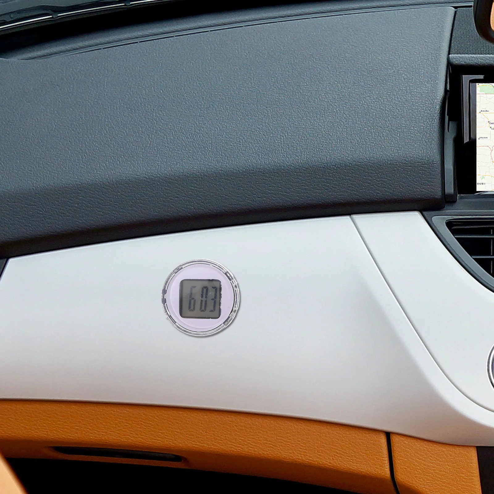 

3Pcs Clocks Waterproof ABS Plastic for Motorcycle Bicycles Accurate Time Stable Installation Car Clock