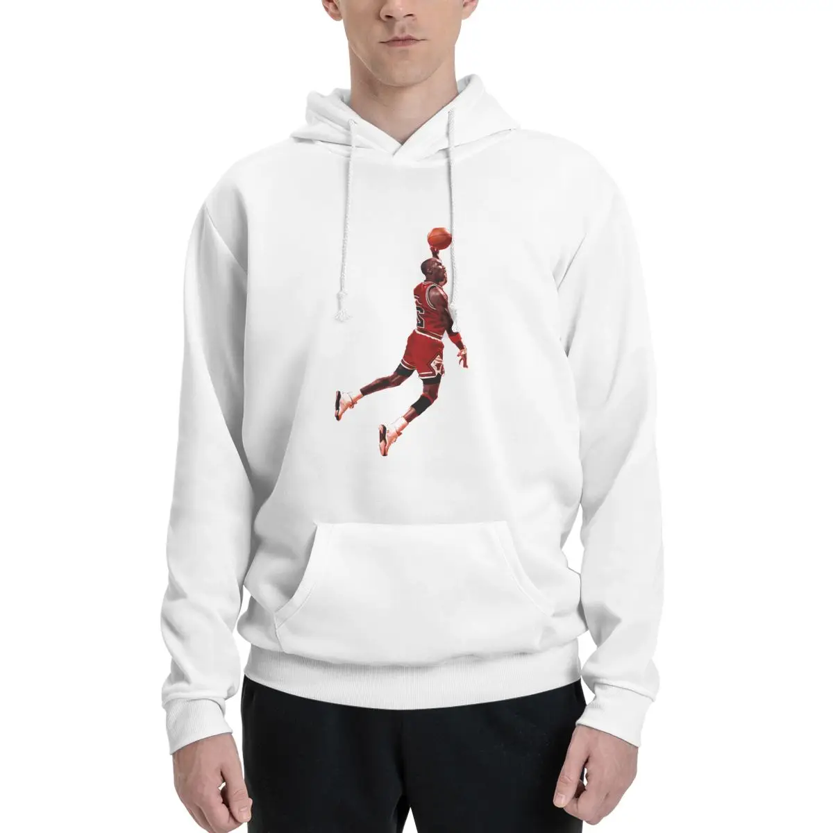 Top Quality Basketball Michaeler And Jordans  Couples Plus Velvet Hooded Sweater High quality Travel cute With hood pullover