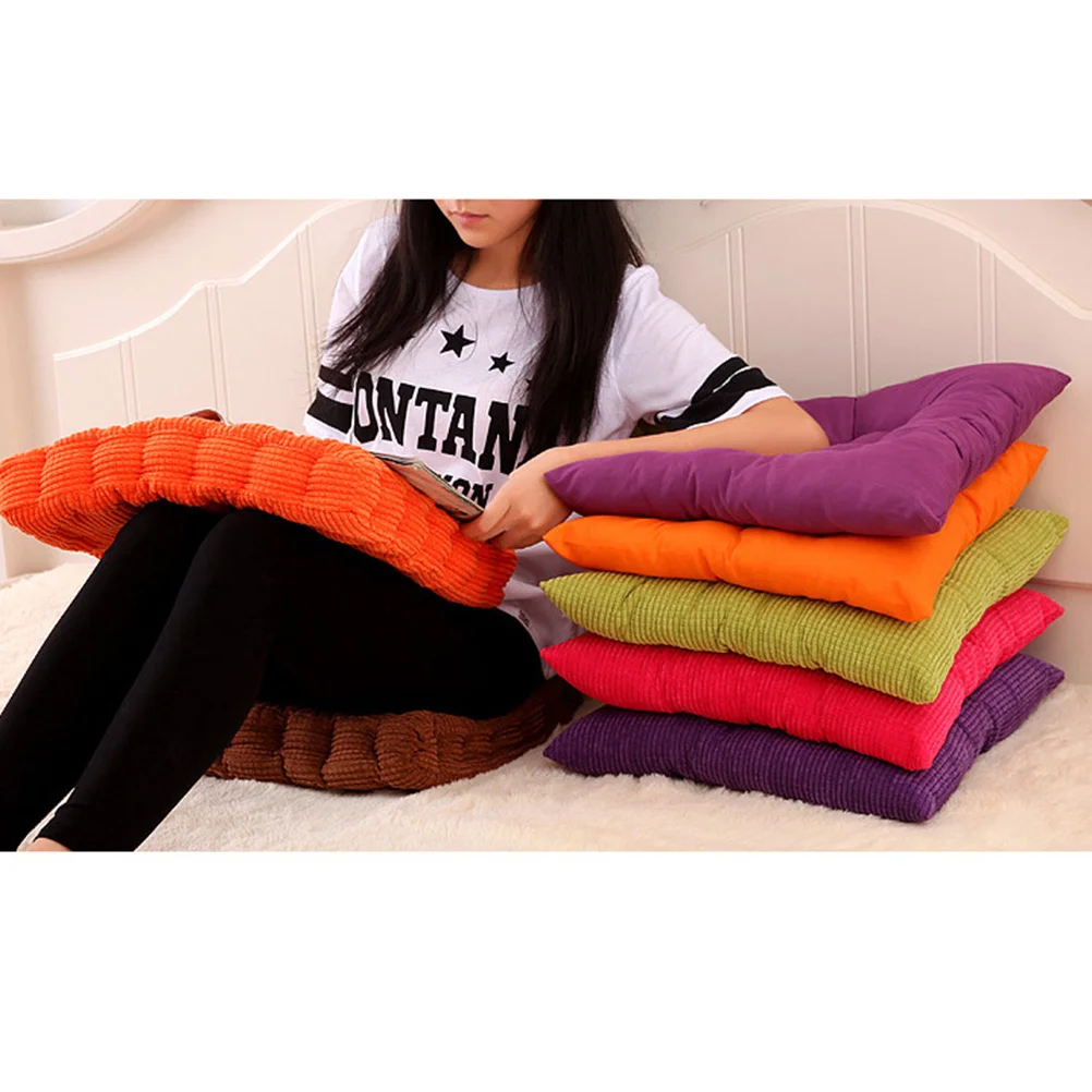 

Square Seat Cushion Navy Blue Thick Warm Soft Chair Pads for Indoor Dining Garden Patio Home Car Sofa Office Seat Cushion