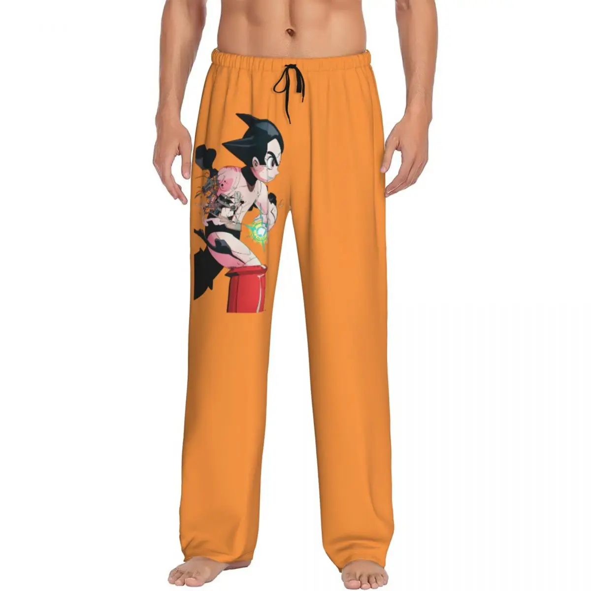 

Custom Print Men Astroboy Astro Boy Anime Pajama Pants Anime Manga Sleepwear Sleep Lounge Bottoms with Pockets
