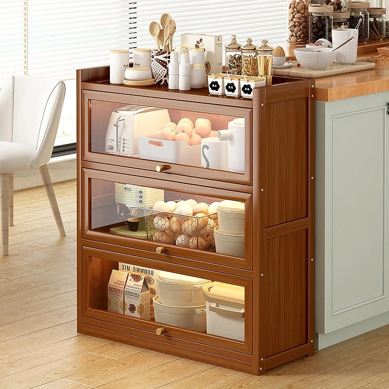 practical multi-functional kitchen cabinet modern sophistication aesthetic Storage locker spacious sideboard Kitchen furniture