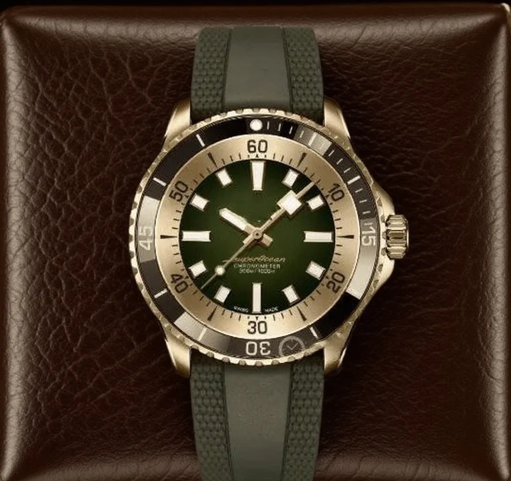 2025年ニューファッション高級ブランドスーパーオーシャンメンズ腕時計防水ステンレススチールスポーツスクリューインファッションメンズ腕時計スプリング