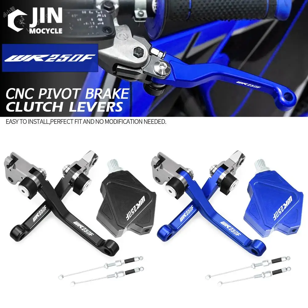 

For YAMAHA WR250F 2016 2017 2018 Aluminum Motorcross Accessories Stunt Clutch Lever & Easy Pull Cable System Brake Clutch Levers