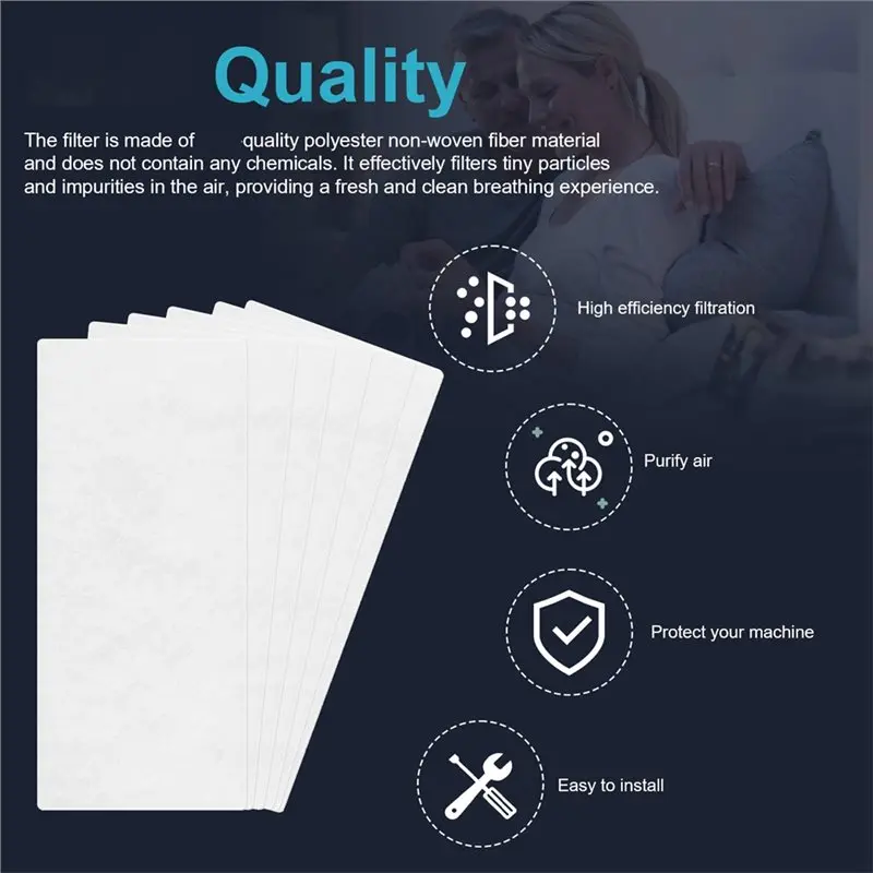 100Pcs CPAP Filters - Compatible For Resmed Airsense 11 Series - Fine Disposable Replacement Filters For CPAP Machines