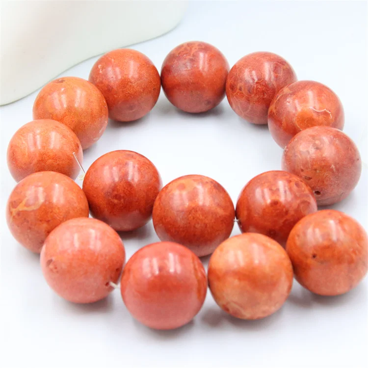 27MM Bigger Cylinder Natural Material Sea Coral Beads Charm For Jewelry Making DIY Necklaces  Pendant Accessories Gifts