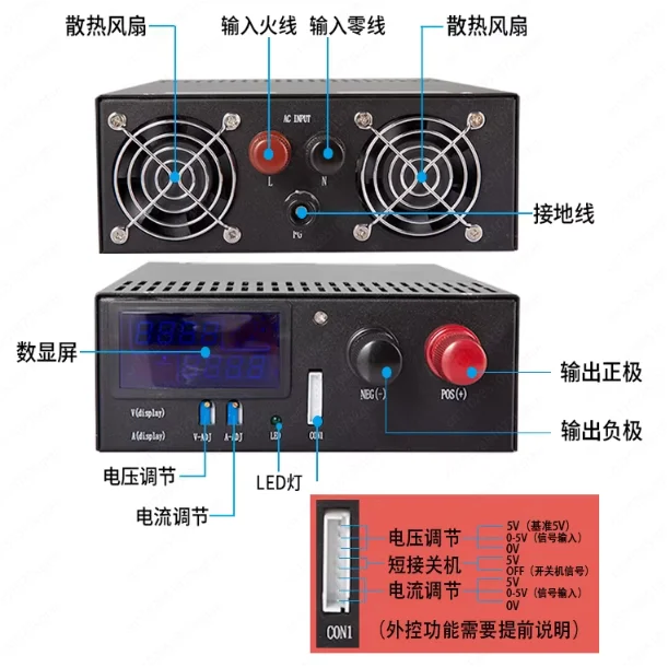 3000W High Power Switching Power Supply for Industrial & Electronic Use