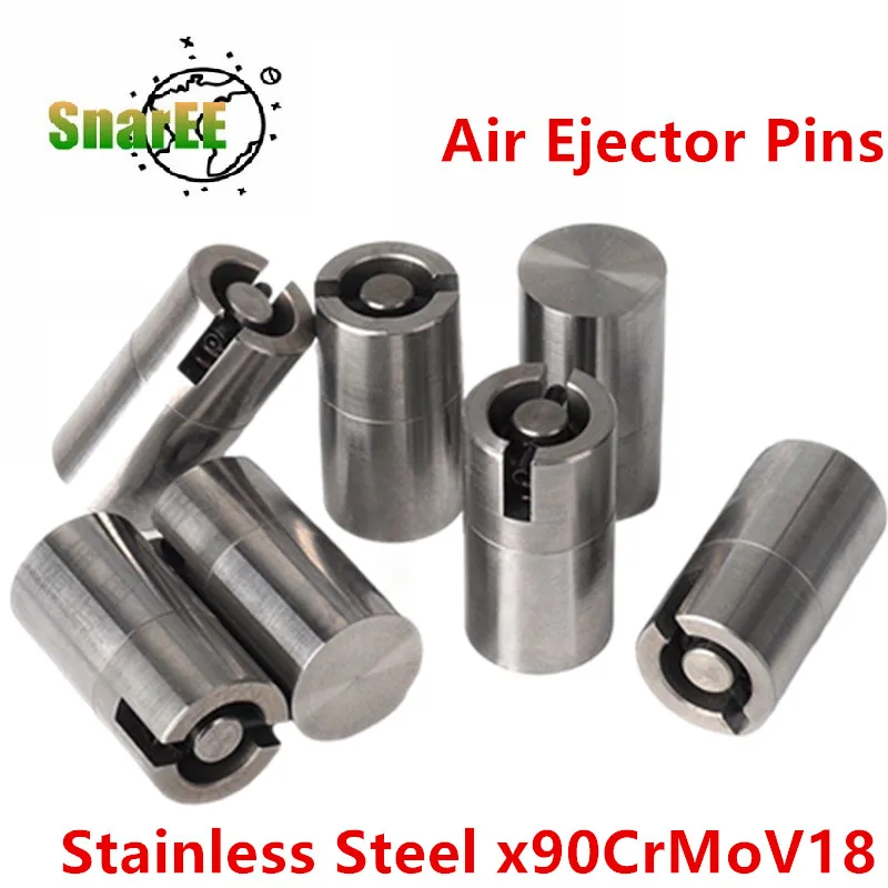 

GQJ Type Air Ejector Pins High Precision Anti Adhesion High Speed Thin-wall Heat-resistant Stainless Steel Mold Air Valves