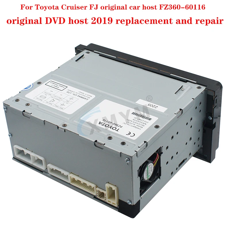 For Toyota Cruiser FJ original car host FZ360-60116 original DVD host 2019 replacement and repair (have CD )