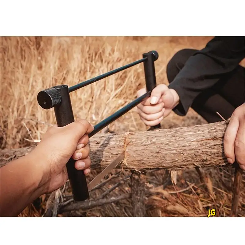 

Folding Bow Saw With 15.3″ Blade For Backpacking Outdoor Camping Pruning Tree Hand Saw Firewood Saw Folding Wood Saw
