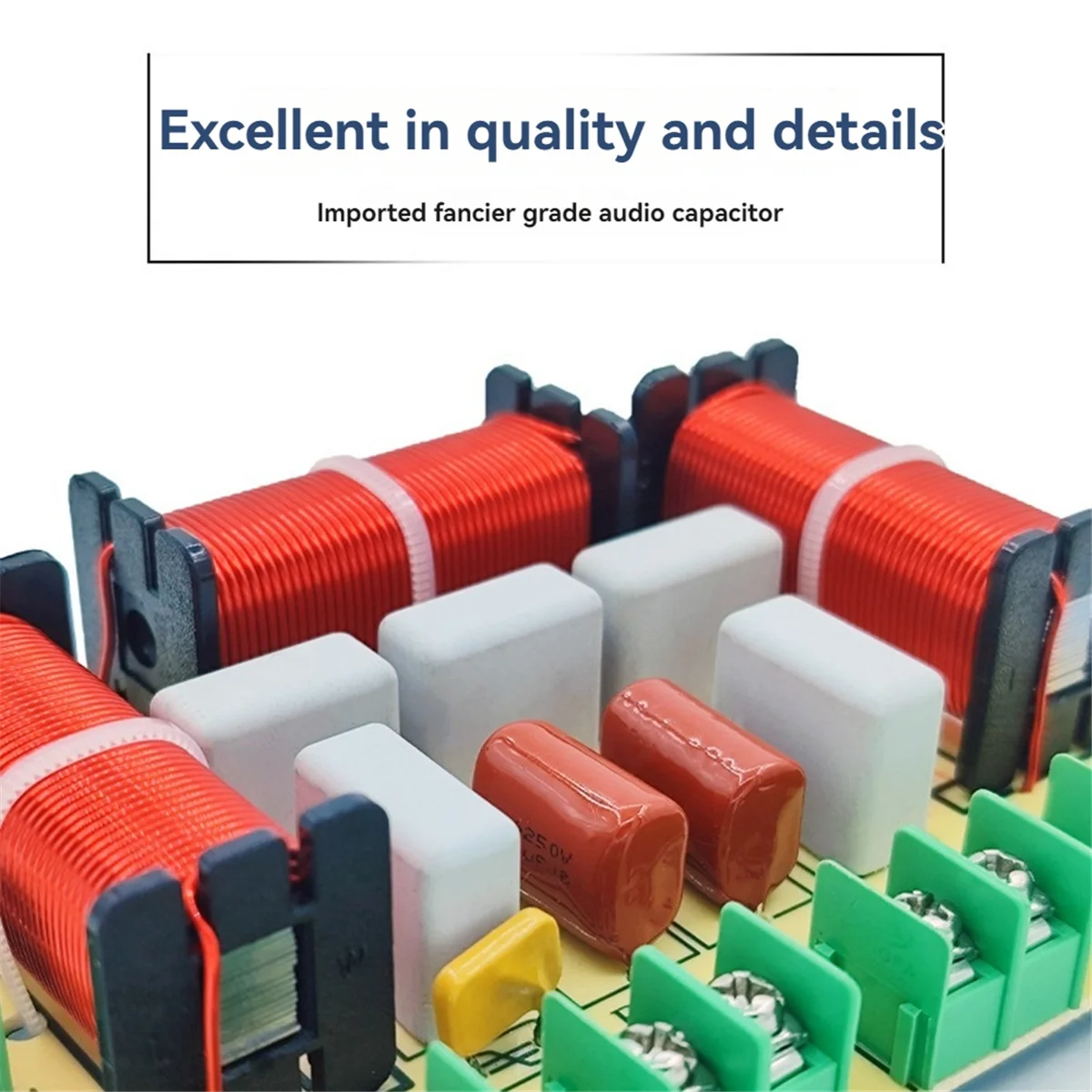 جديد 3C-200 واط 4 طريقة كروس مكبر صوت كروس المزدوج باس + المدى المتوسط + ثلاثة أضعاف مقسم التردد KTV المهنية كروس