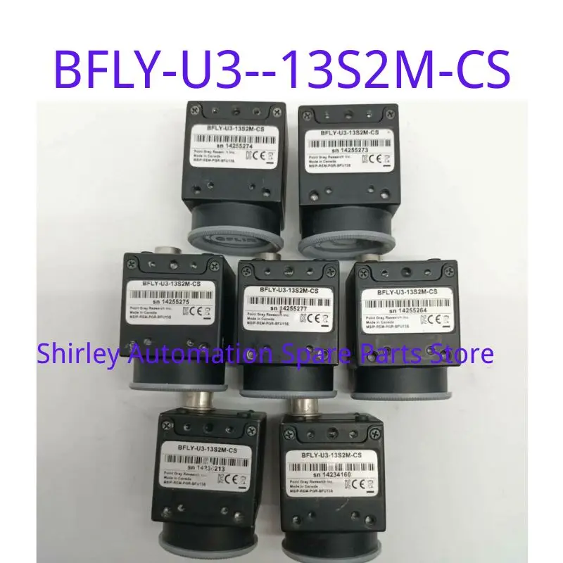 second-hand BFLY-U3-13S2M-CS Industrial Camera Test OK Fast Shipping
