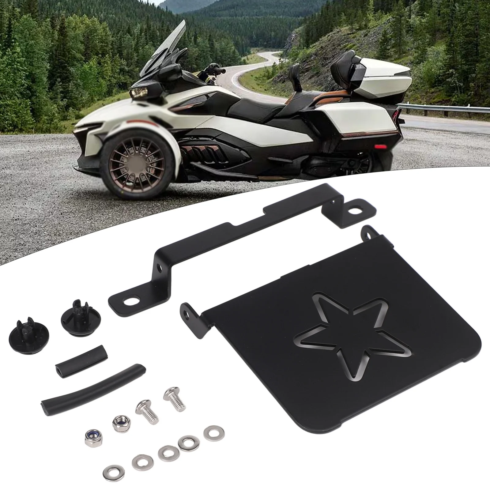 Aluminum Alloy Seat Support Bracket Compatible with For Can-Am RT Year Models Starting from 2020 to Present Aluminum