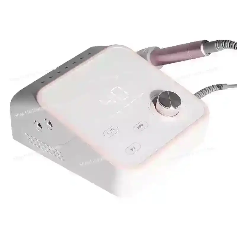 40000RPM High-Power Brushless Nail Drill, Touch Sensing & Foot Pedal, Ideal for Nail Gel Removal