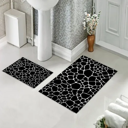 Halıforum Bath Mat Dual Toilet Seat Pad Non-Slip Bottom Bhs-484