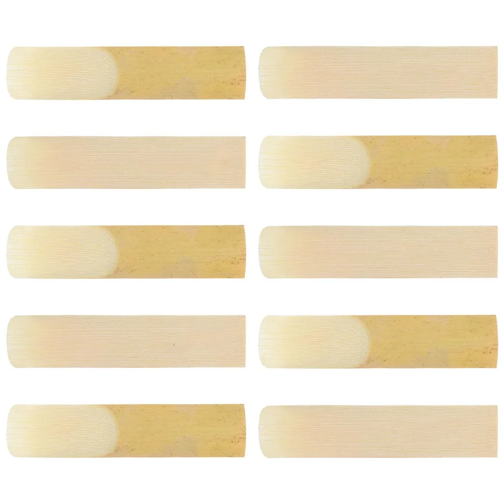 

10 Pcs Saxophone Accessories Replace Flavored Reeds for Clarinet Soprano Alto