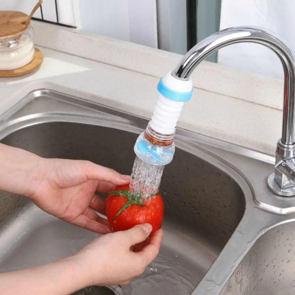 1Pcs Filter Water Purifier Bathroom Accessories Rotary Economizer Faucet Nozzle Adapter Faucet Extender Faucet Bubbler