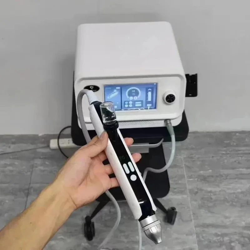 

2024 Newest Portable 4 Bars Water Injection Gun Hydro H2O2 Water Jet Facial Machine For Skin Lifting Beauty Device