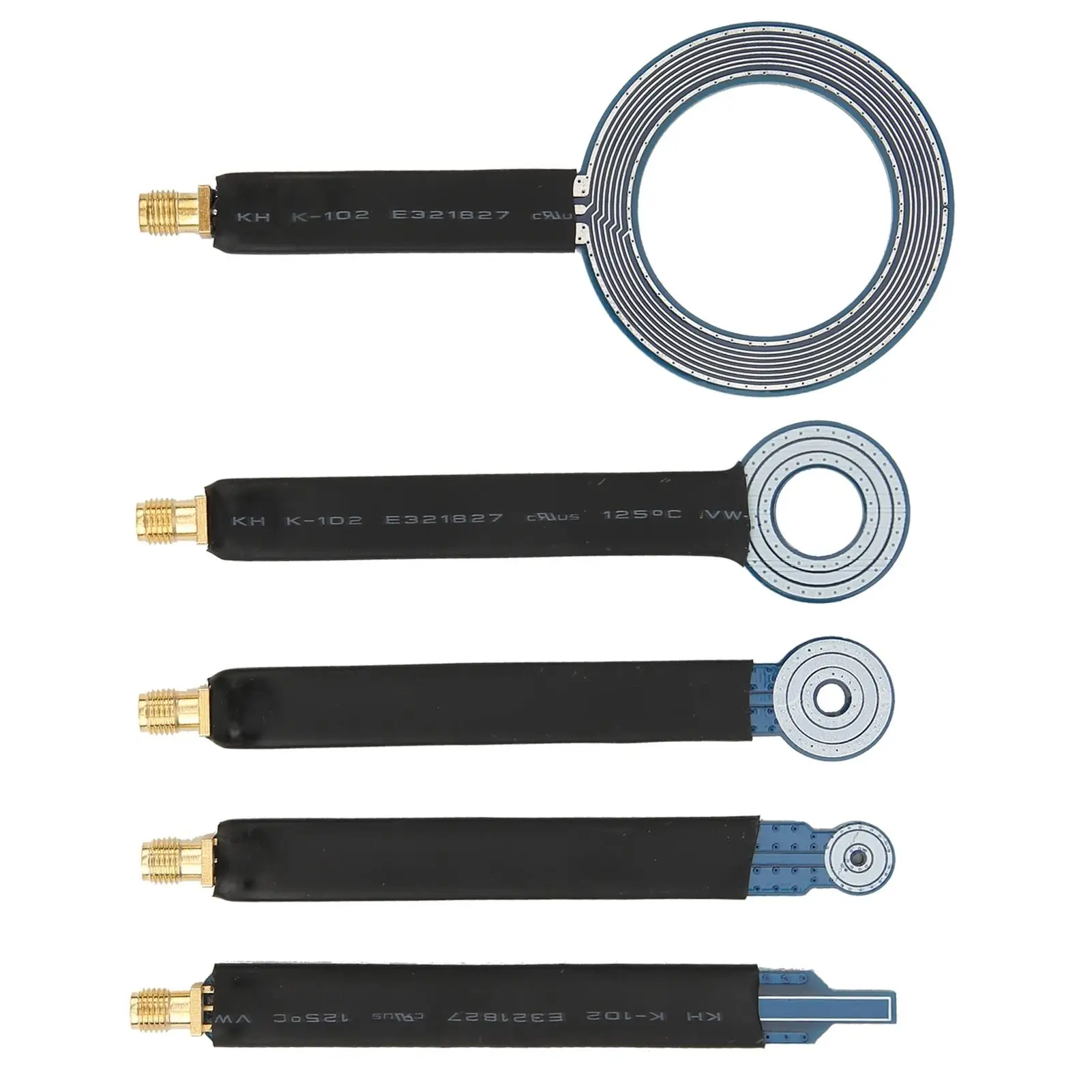Set di sonde magnetiche per campo vicino da 5 pezzi, antenne SMA per test delle radiazioni di conduzione, sonda di misurazione del campo magnetico