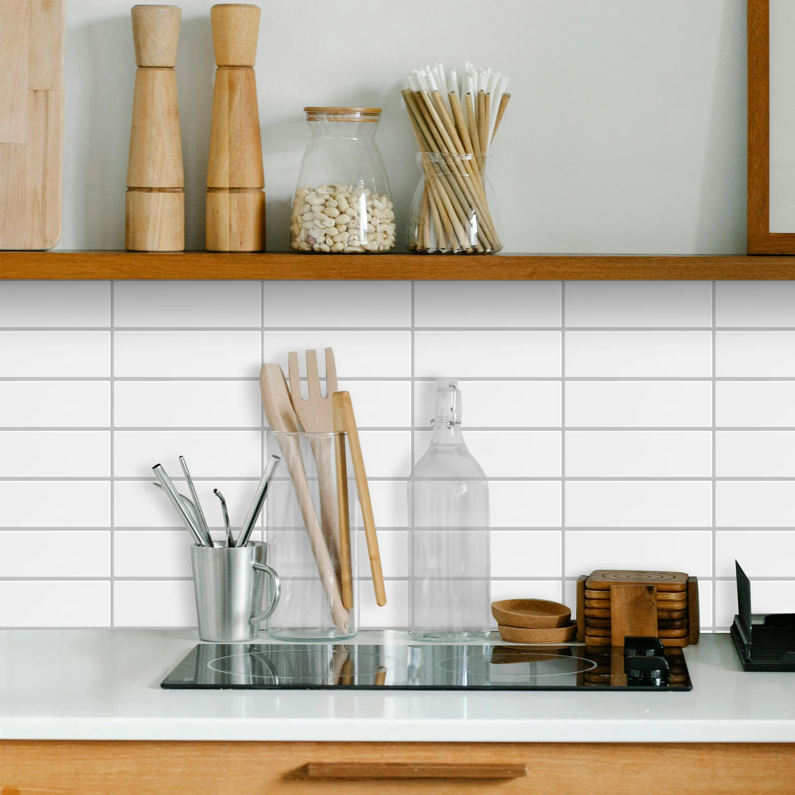 สติ๊กเกอร์ติดผนัง 3 มิติ แบบหน - Home Bathroom Tiles Design บทวิจารณ์และราคา