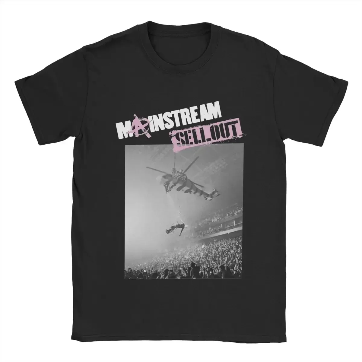 Men's T-Shirt Mainstream Sellout Machine Gun Kelly Leisure Pure Cotton Tees Short Sleeve T Shirts O Neck Tops 6XL