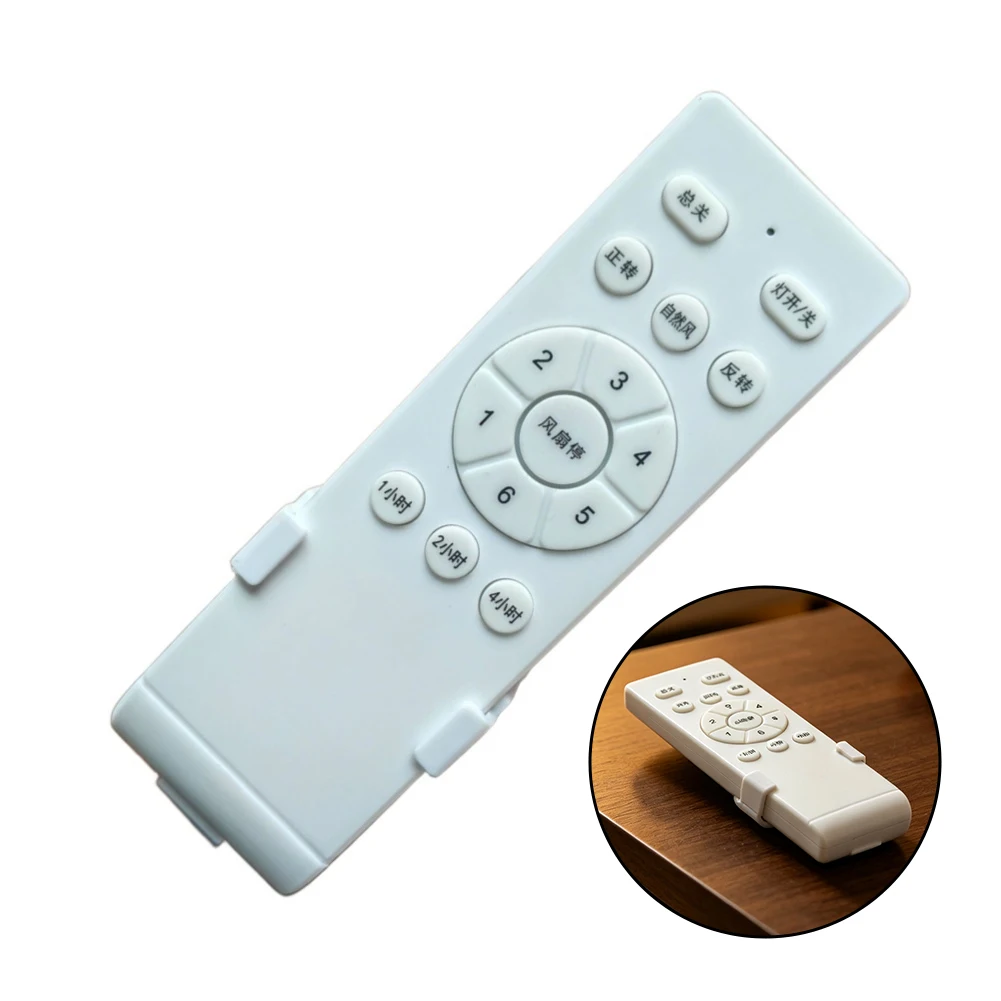 Ceiling Fan Remote Control Replacement with Light Control 6 Fan Speeds and Timer for Most Common Ceiling Fan Models
