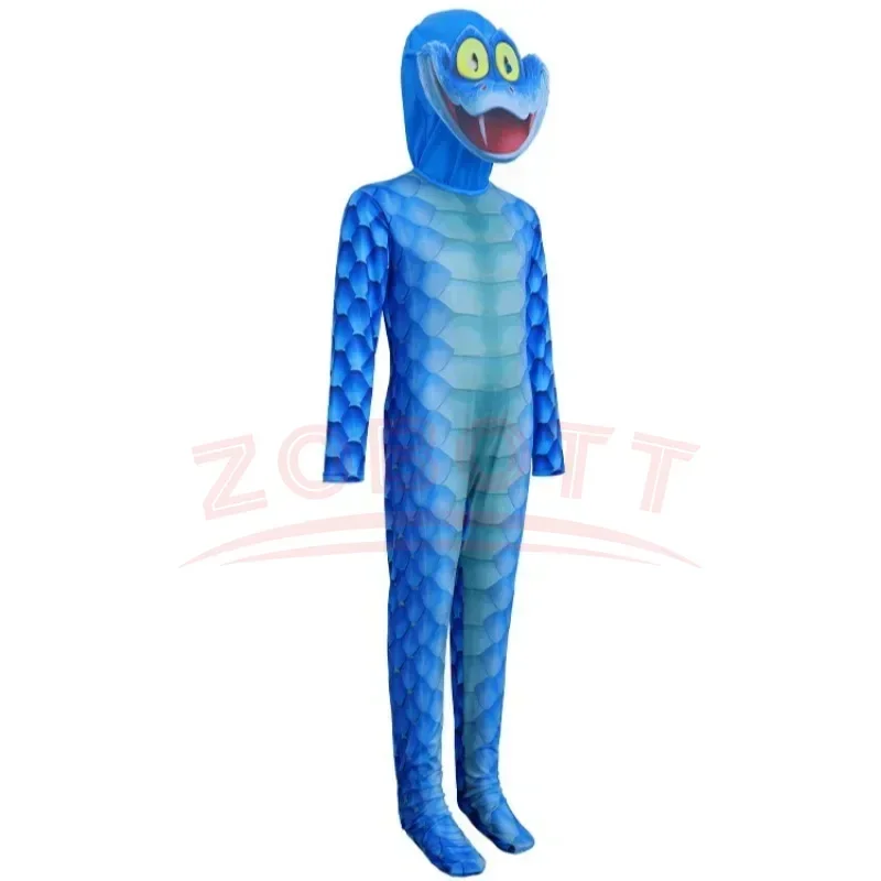 Beast Kingdom Gary De'Snake Cosplay Zootopia Cosplay Costumes Bodysuit Mask Gloves Gary Suit Halloween Carnival Cos Unisex Gifts - view 2